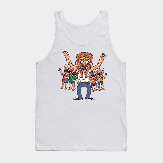 Best Dad Tank Top by hex